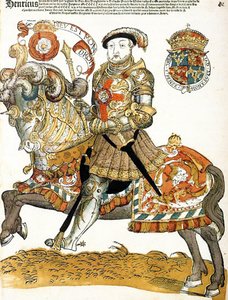 English King Henry VIII shown on horseback, Artist unknown, Riijksmueum, Amsterdam   1463920   ja       japanese Successfully Translated  Original: The Basilica Of Constantine (etching and engraving) Translat: The Basilica Of Constantine (etching and engra 作： Unknown artist