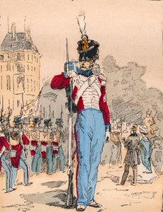 1882年、ルイ・ブラン（1811-1882）の「Histoire de dix ans: 1830-1840」に掲載されたエングレーヴィング。 作： Unknown artist