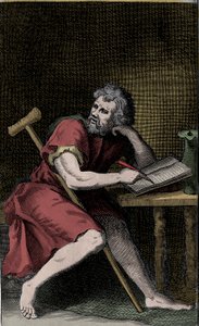 エピクテート - EPICTETUS ギリシャのストア派哲学者 作： Unknown artist