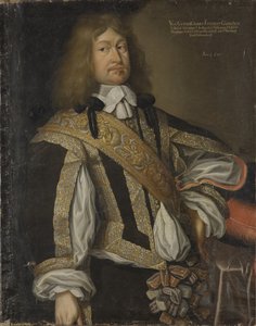 Ernest Gunther de Schleswig Holstein Sonderburg Augustenburg - Schleswig-Holstein-Sonderburg-Augstenburg公爵Ernest Guenther (1609-1689)の肖像、匿名 。油彩・キャンバス 作： Unknown artist