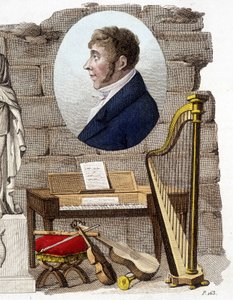 Etienne Mehul、フランスの作曲家・オルガン奏者（1763-1817）。