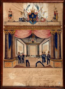 フェンシング：1826年4月にコン・ポアントの特許を取得。