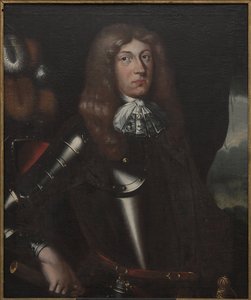 Ferdinand Kettler, duc de la Courlande Semigalie - Courland and Semigallia公爵Ferdinand Kettler (1655-1730)の肖像、匿名 。キャンバスに油彩。サイズ : 90x75 cm。ストックホルム国立博物館 作： Unknown artist