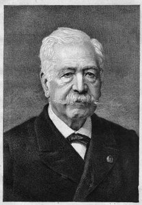 フェルディナン・ドゥ・レセップス（1805-1894）フランスの外交官、行政官。 作： Unknown artist