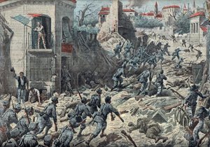 第一次世界大戦：8月9日～10日のゴリツィア（ゴーリッツ）の戦い 作： Unknown Artist