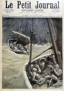 ニューファンドランドの漁師たち - 1892年3月19日付「The Petity Journal」にて 作： Unknown artist