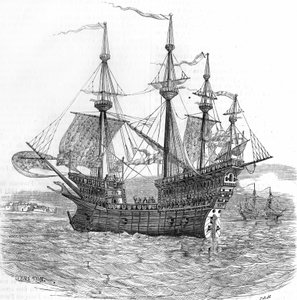 アンリ8世の艦隊 作： Unknown artist