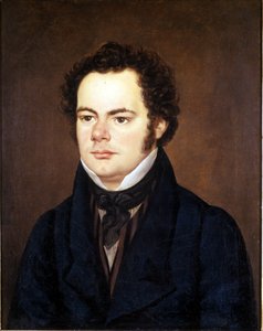 フランツ・シューベルト（1797〜1828）、ウィーンの音楽友の会に保存されている肖像画。 作： Unknown artist