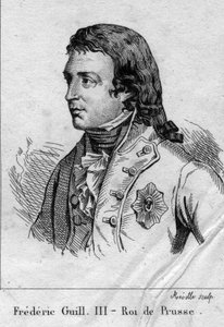 Frederick William III of Prussia - Frederic William III of Prussia (1770-1840) プロイセンの王の肖像。