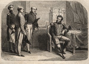 フランス・ヴァンセンヌ城の降伏を拒むドメニル将軍