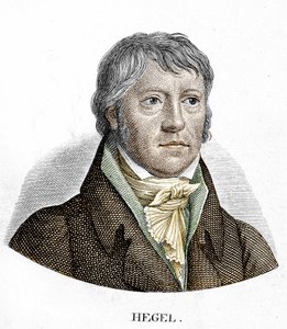 ゲオルク・ウィルヘム・フリードリヒ・ヘーゲル（1770～1831）（ドイツの哲学者 作： Unknown artist