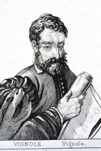Giacomo Barozzi, dit il Vignola, in French Le Vignole (1507 - 1573) イタリアの建築家。 作： Unknown artist