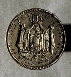 ナポレオン1世時代のイタリア王国の金印 作： Unknown artist