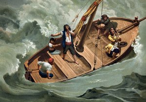 ゴットフリート・ヴィルヘルム・フォン・ライプニッツ（1646-1716）ドイツの哲学者、アドリア海の船頭。バルセロナ 1881 作： Unknown artist