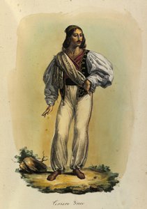 18世紀に活躍したギリシャの海賊。 作： Unknown artist