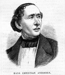 ハンス・クリスチャン・アンデルセンデンマークの作家 1805-1875 作： Unknown artist