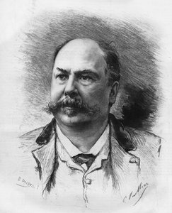 Henri (Henry) Meilhac (1831-1897)、フランスの劇作家。 作： Unknown artist