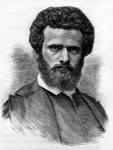 アンリ・レグノー（1843-1871）、フランスの画家。H.Martinの「Histoire de France」に掲載された19世紀末のエングレーヴィング。 作： Unknown artist