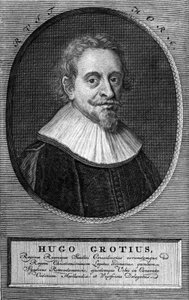 Hugo Grotius (1583-1645) (Huig de Groot)、オランダの弁護士、外交官。 作： Unknown artist