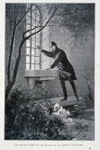 コナン・ドイルの『シャーロック・ホームズの二十歳の冒険』に出てくる挿絵。1890年頃の作品