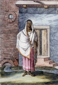 インドの文化と文明。インドのバレリーナ、ヒジェーラ。 作： Unknown artist