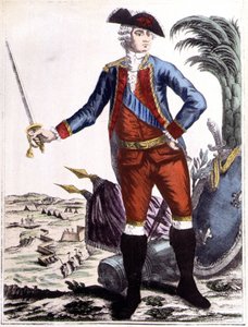 ロシャンボー伯爵ジャン＝バティスト・ドナティアン・ドゥ・ヴィムール（1725年～1807年）、在米フランス軍司令官、国王の軍隊の中将 作： Unknown artist