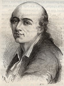 Jean-Claude Delametherie (Jean Claude la metherie) (1743-1817) フランスの博物学者、鉱物学者、古生物学者。 作： Unknown artist