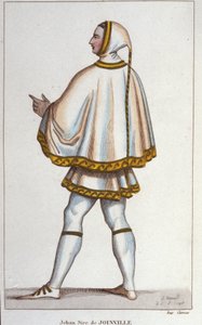 ジャン・ド・ジョインヴィル（1225-1317）。 作： Unknown artist
