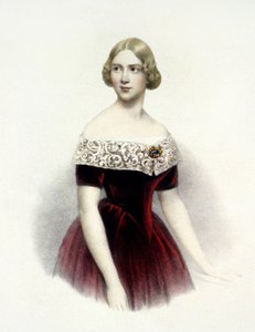 ジェニー・リンド（1820-1887）1847年、スウェーデンの歌手 作： Unknown artist