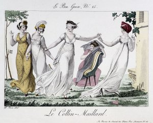 Jeu du Colin-Maillard (Colin Maillard) - in "Le Bon genre", n¡14, early 19th century 作： Unknown artist