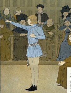 ジョーン・オブ・アークは裁判で宣誓した - モーリス・ブテ・ド・モンベル著