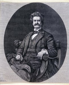 Johann II Strauss Jr.（1825-1899）、オーストリアの音楽家。 作： Unknown artist