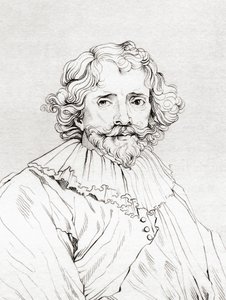 ヨハネス・フォールスターマンス、1643年頃 – 1700年頃。『肖像画と絵画の歴史的ギャラリー』より、1808年刊行。 作： Unknown Artist