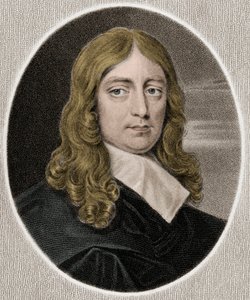 ジョン・ミルトン 1608-1674 - エッチング - 19世紀 作： Unknown artist
