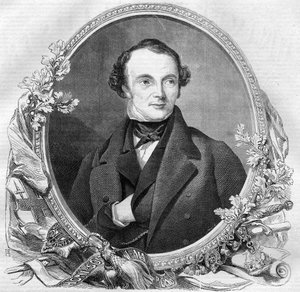 ジョン・ラッセル（1792-1878）、イギリスの政治家 1860年のエングレーヴィング。