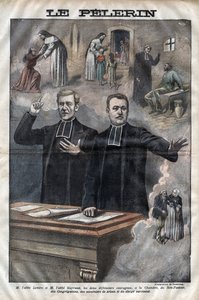 ジュール・オーギュスト・ルミール（1853-1928）とイポリット・ゲイロー（1856-1911）は、フランスの教会関係者や政治家で、1899年の『Le-Pelerin』誌に掲載された肖像画を描いている。 作： Unknown artist