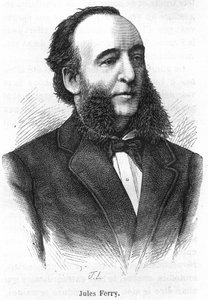 ジュール・フェリー（1832-1893）、フランスの政治家。 作： Unknown artist