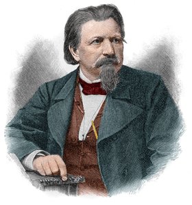 Karl Ferdinand Gutzkow (1811-1878), ドイツの作家、劇作家、ジャーナリスト。 作： Unknown artist