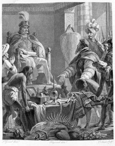 マヌエル1世大王（1469〜1521）は、ヴァスコ・デ・ガマを迎え入れた。 作： Unknown artist