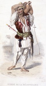 アンフォアを運ぶメソポタミアのクルド人（1810〜1860年頃 作： Unknown artist
