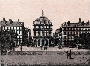 Le Havre, le theater in "Le monde illustrates 168 views" 年代不詳（19世紀後半 作： Unknown artist
