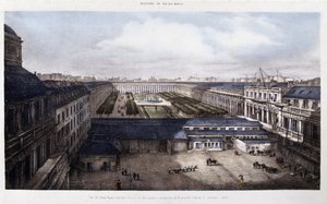 1828年以前のLe Palais-Royal 作： Unknown artist