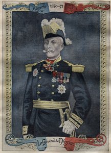 Le general Francois Oscar de Negrier 1839-1913 - 1899年の「Le-Pelerin」誌に掲載された彫刻。 作： Unknown artist
