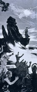 4～5世紀に波に飲まれたとされるブルターニュ地方の伝説の都市「イースの王」。Edouard Lalo（1823～1892）は、オペラ「le Roi d