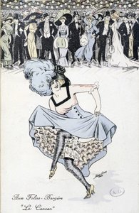 フォリー・ベルジェール社：「カンカン」、n.d. 作： Unknown artist