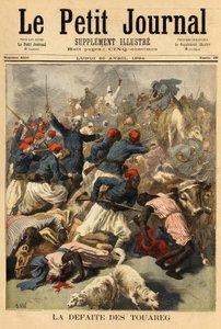 スーダン（フランス領スーダン、現マリ）のフランス軍司令官ジョセフ・ジョッフル中佐（1852-1931）は、1894年3月23日、ゴロ湖とファティ湖の間にいるトゥアレグ族の「テンゲレギフ」を提出した - ジョセフ・ジョッフル中佐