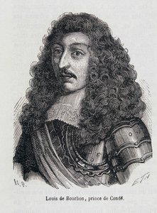 ブルボン家のルイ2世、コンデ（Bourbon-Conde）の王子、ル・グラン・コンデ（1621-1686）として知られる。 作： Unknown artist