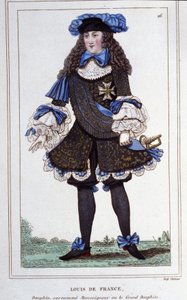 ルイ・ド・フランスは、モンセーニュールを王太子と呼び、その後、大王太子となった（1661年から1711年）。 作： Unknown artist
