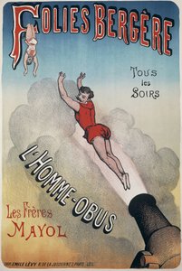 雑誌（ミュージックホール） - Folies-Bergere.フォリー・ベルジェール）毎晩、人貝の