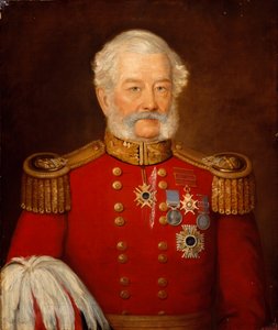 陸軍参謀本部 サー・エイブラハム・ロバーツ少将 作： Unknown artist